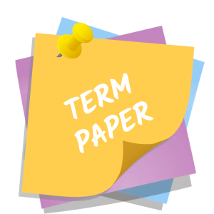 Format of term paper writing