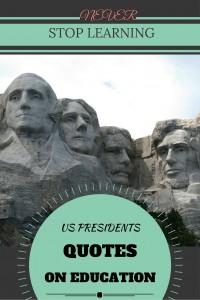 US Presidents Quotes on Education