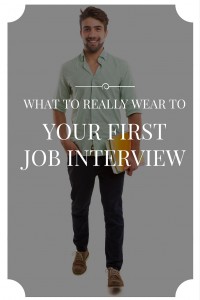 what to wear to job interview